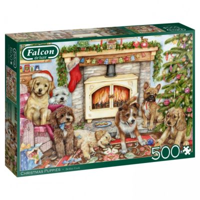 Christmas Puppies 500pc Jigsaw (£9.99)
